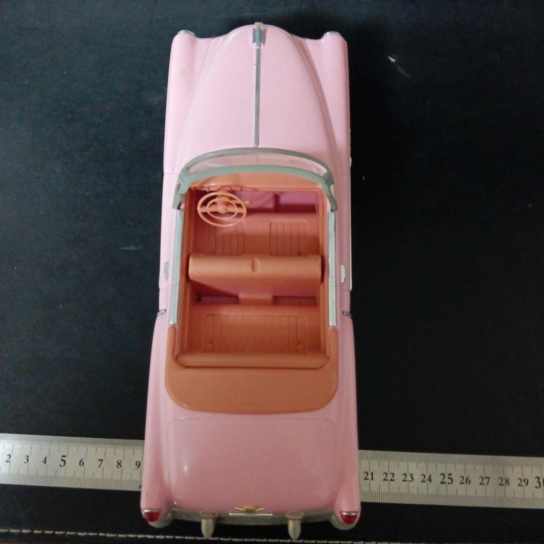 キャデラック オープンカー ピンクブリキの車のおもちゃ - メルカリ