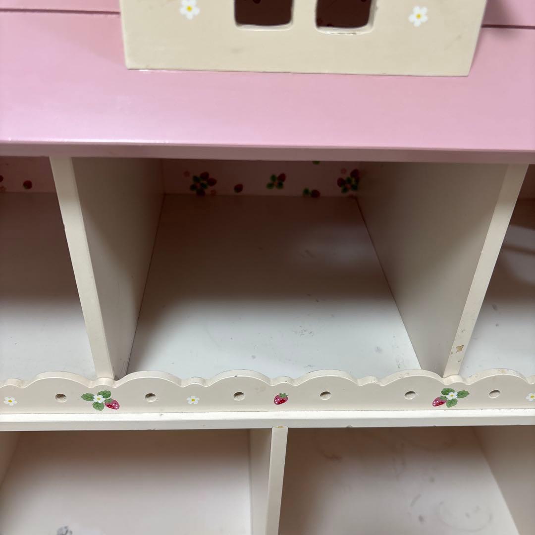 希少　マザーガーデン　本棚　シェルフ　棚　木製ラック　おもちゃ収納　リカちゃん家