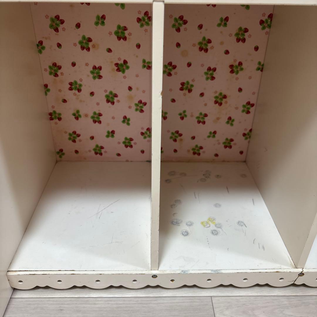 希少　マザーガーデン　本棚　シェルフ　棚　木製ラック　おもちゃ収納　リカちゃん家