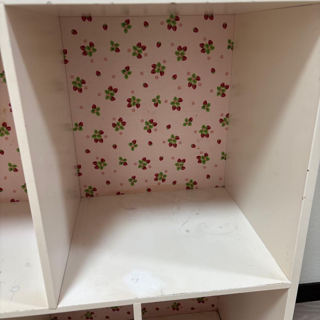 希少　マザーガーデン　本棚　シェルフ　棚　木製ラック　おもちゃ収納　リカちゃん家