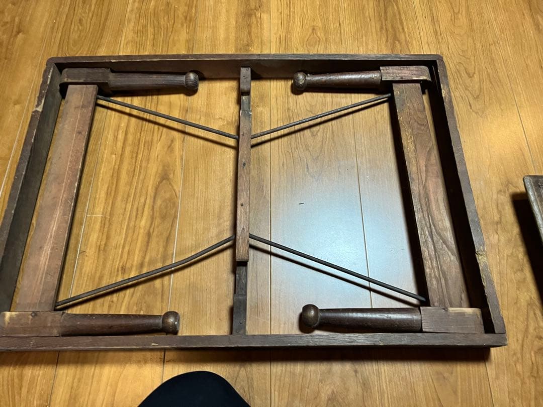 折りたたみ　テーブル　机　レトロ　文机