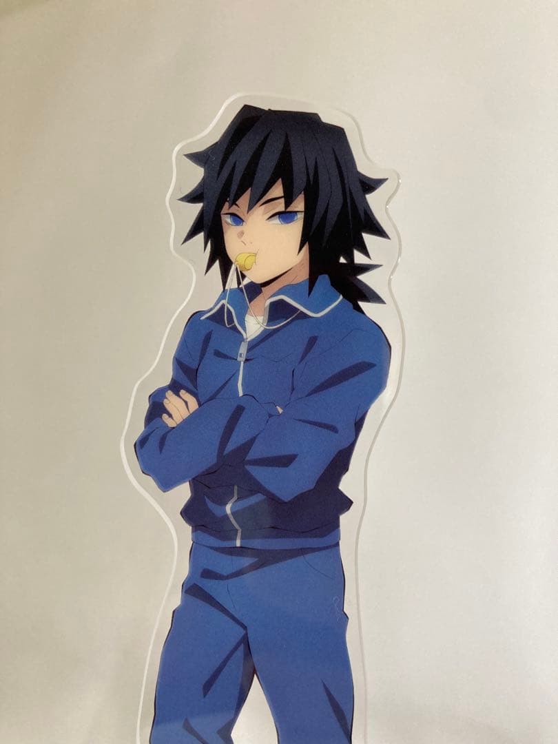 鬼滅の刃 冨岡義勇 キメツ学園 アクリルスタンド - メルカリ