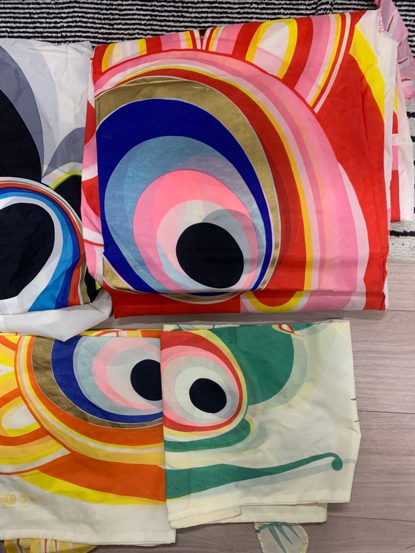 鯉のぼり　旭鯉　使用品　5Mセット　追加鯉付き　こいのぼり