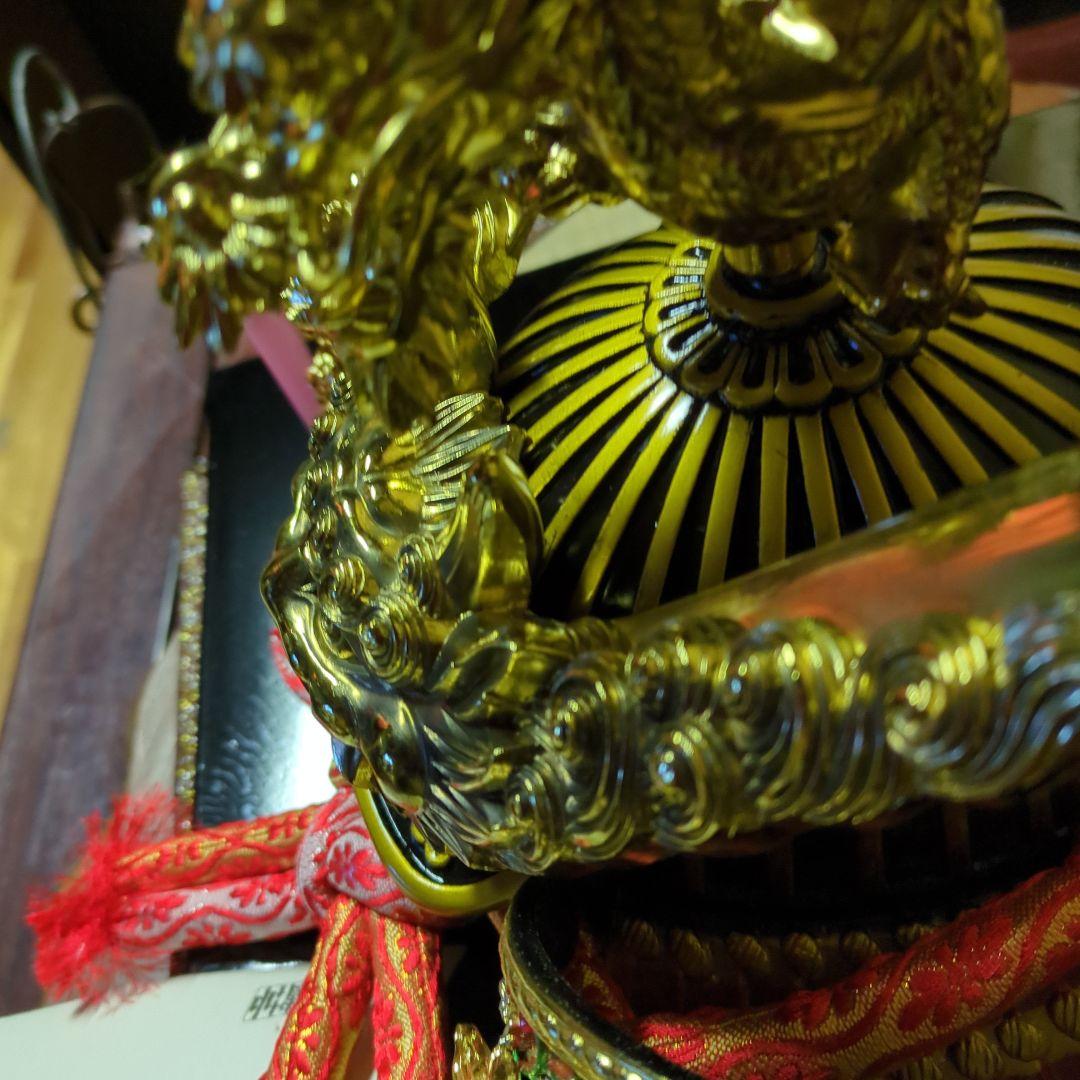 五月人形 豪華な金属製