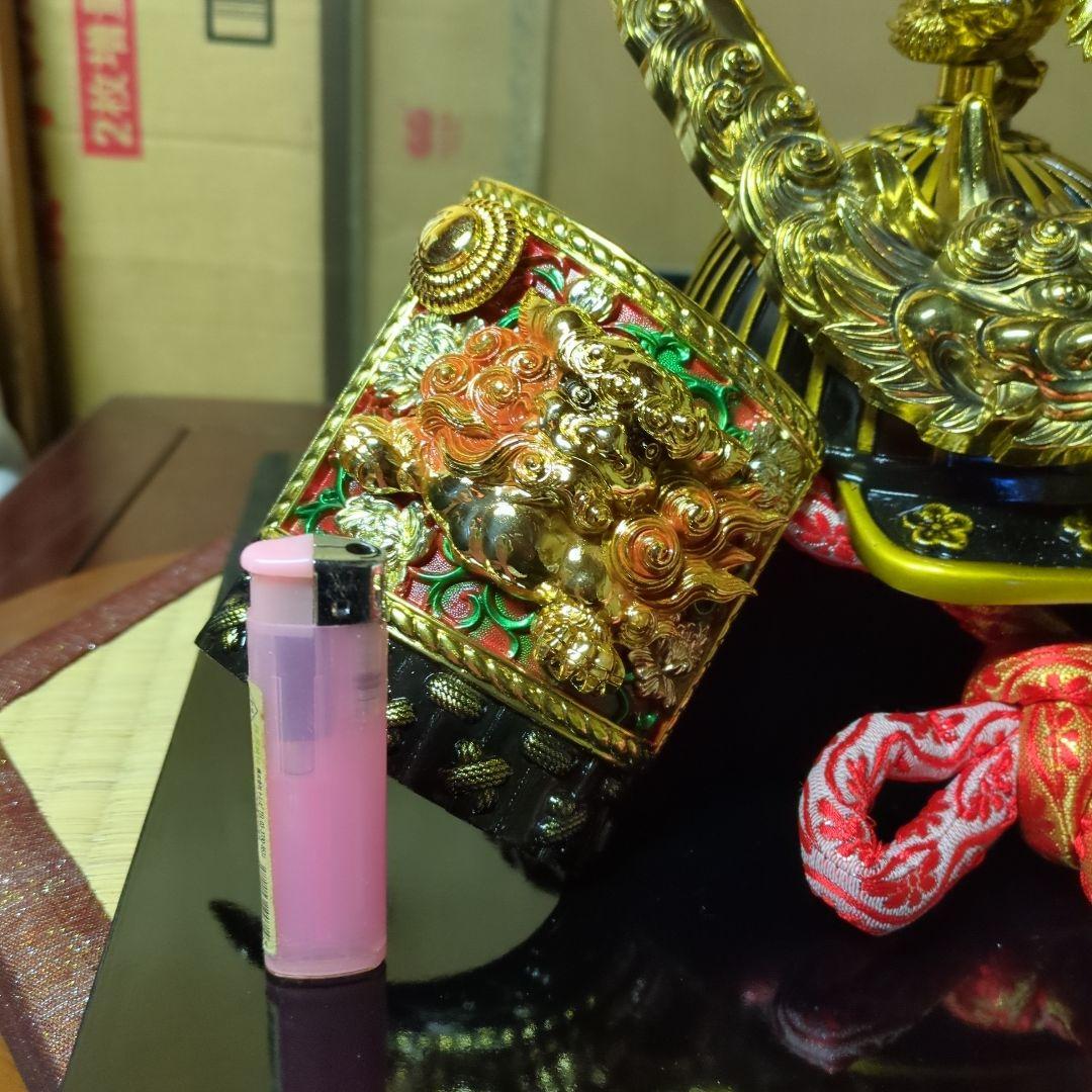 五月人形 豪華な金属製