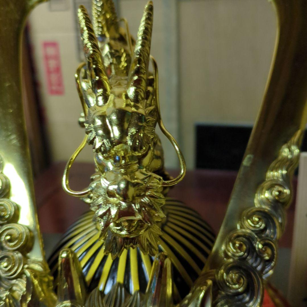 五月人形 豪華な金属製