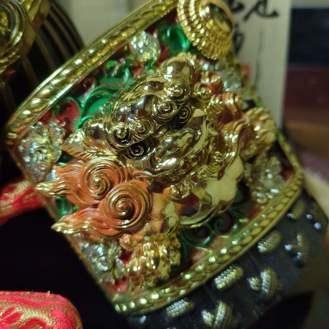 五月人形 豪華な金属製