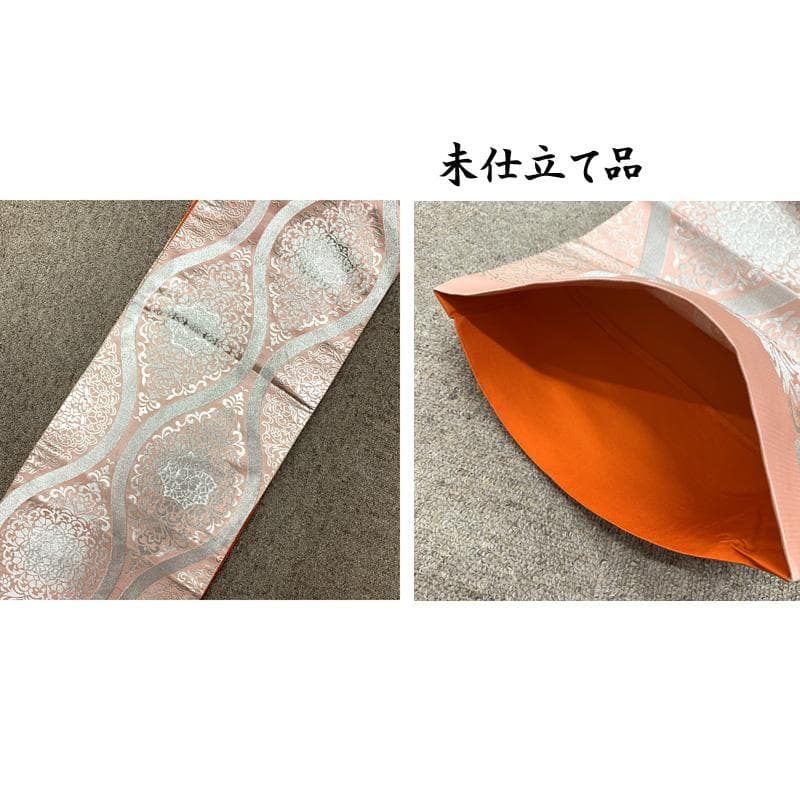 510ag67、小物類全て□七五三 七歳 女児 着物&袋帯 鳳凰 淡いパステル□