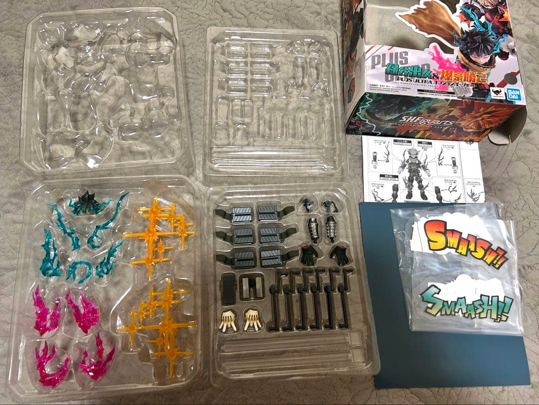 S.H.Figuarts 緑谷出久 爆豪勝己 オプションパーツセットヒロアカ