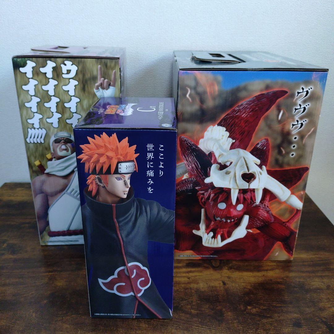 １番くじ　NARUTO　３点セット　キラービー　ペイン　ナルト