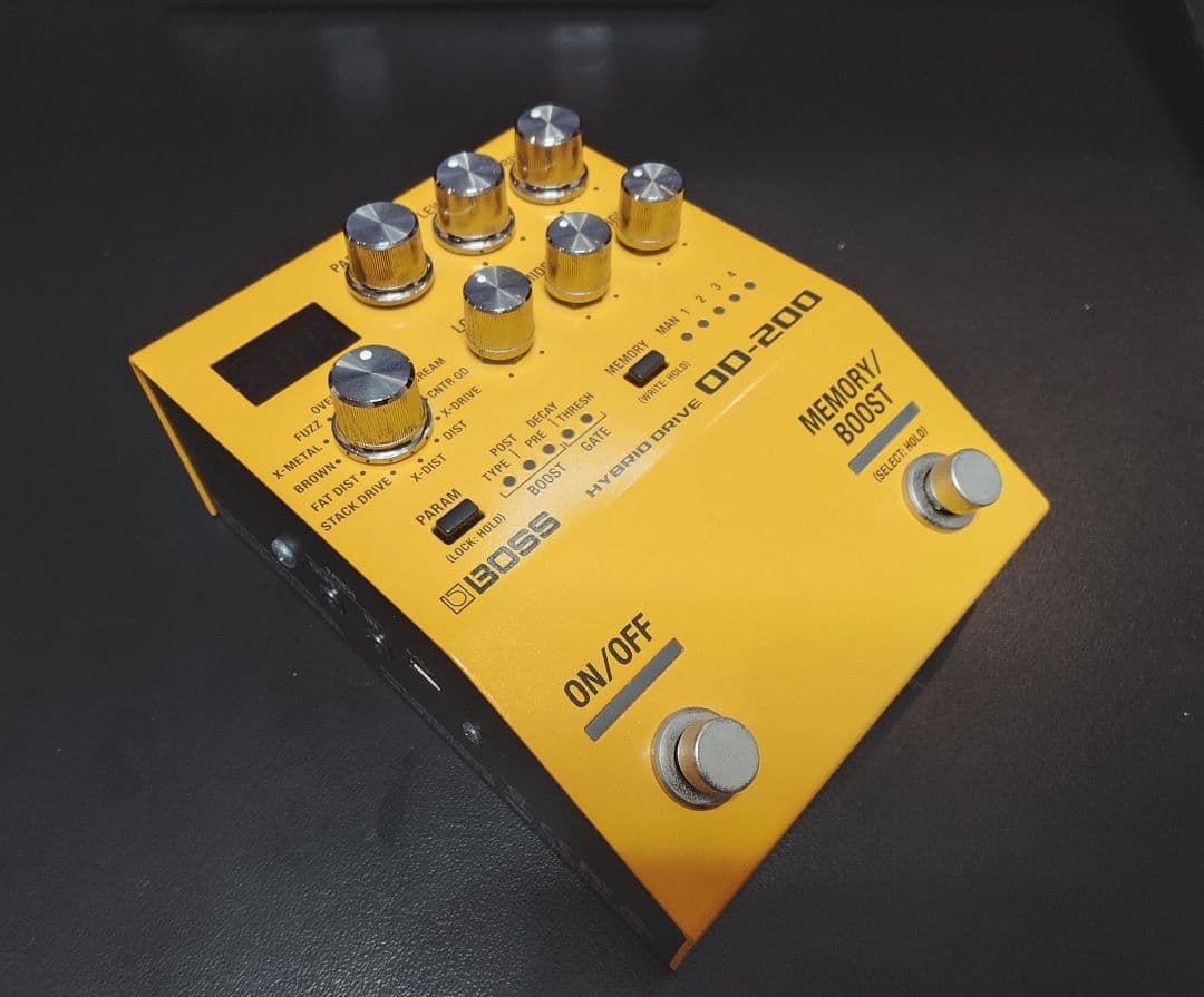 BOSS OD-200 ファームウェア最新 新品アダプター付