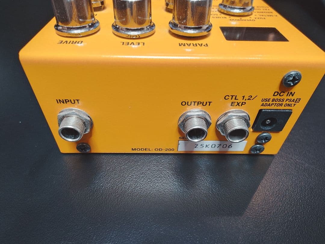 BOSS OD-200 ファームウェア最新 新品アダプター付