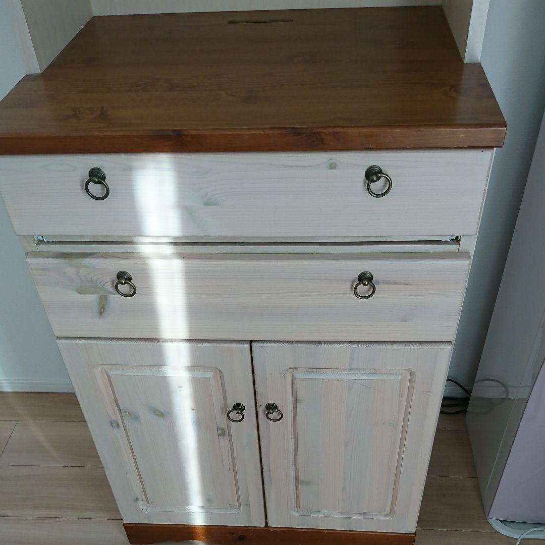 【2月中値下げ】家電収納キャビネット(パソコンプリンター)【送料込】ベルメゾン