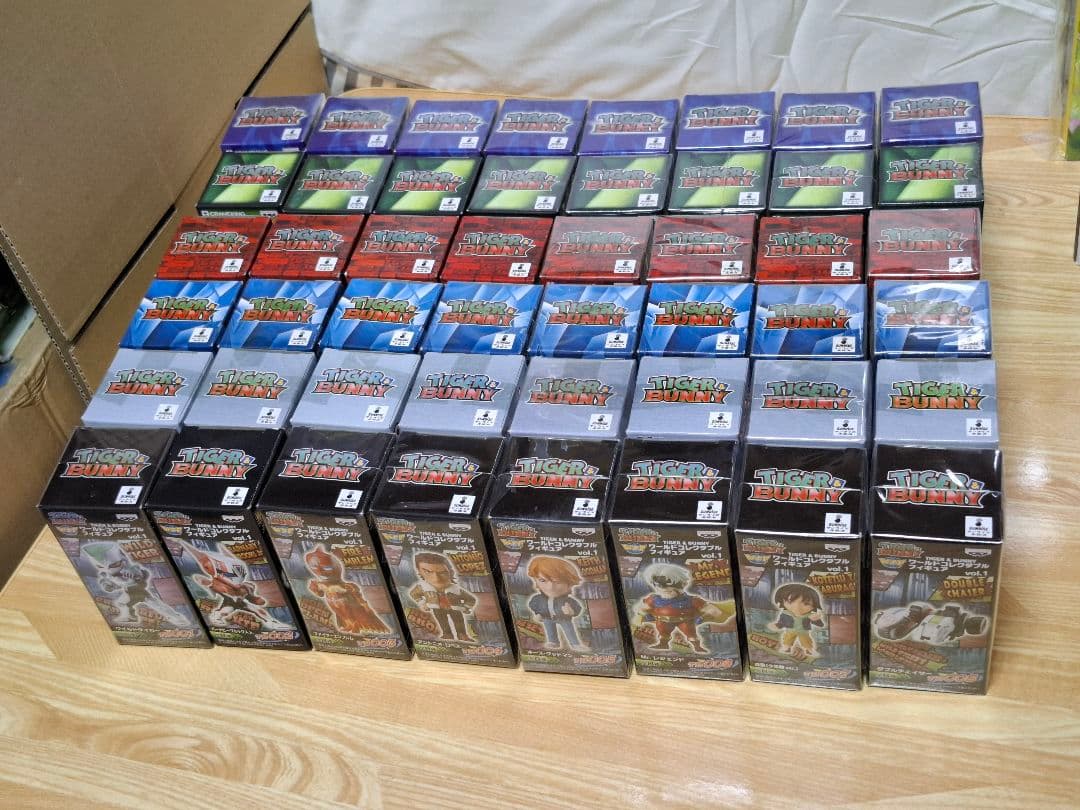 TIGER & BUNNY ワーコレフィギュア vol.1〜6 フルコンプセット - メルカリ