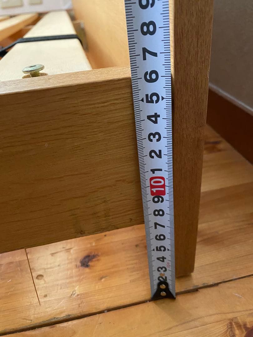 [引き取り限定] 木製 すのこＷベッド 約200cm x 約140cm