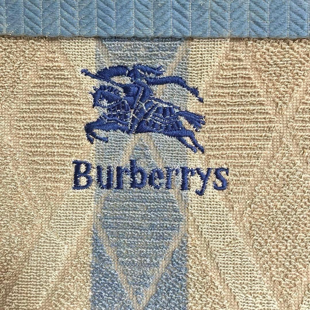 ちっち《未使用》burberry バーバリー　タオルケット綿100%日本製