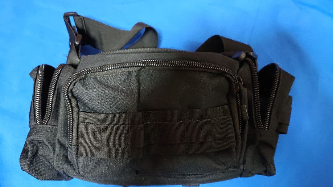 モールシステム搭載オリジナルバッグセット(色は全てブラック)