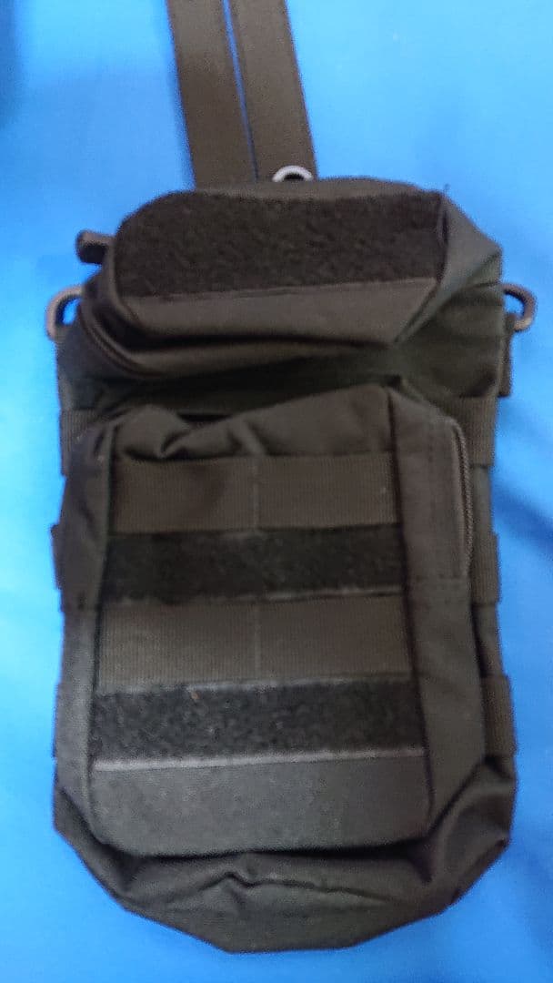 モールシステム搭載オリジナルバッグセット(色は全てブラック)