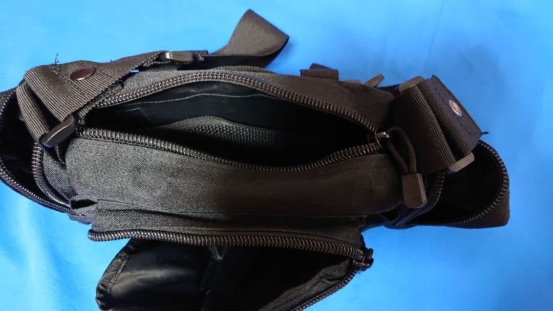 モールシステム搭載オリジナルバッグセット(色は全てブラック)