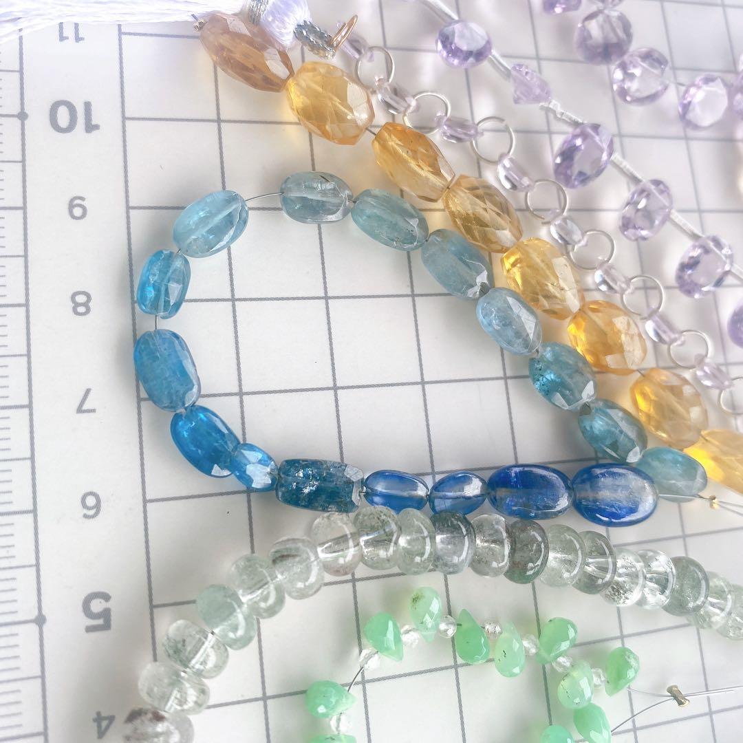 大特価天然石おすそ分け、エメラルド、カイヤナイト、ペリドット、ラピスラズリなど