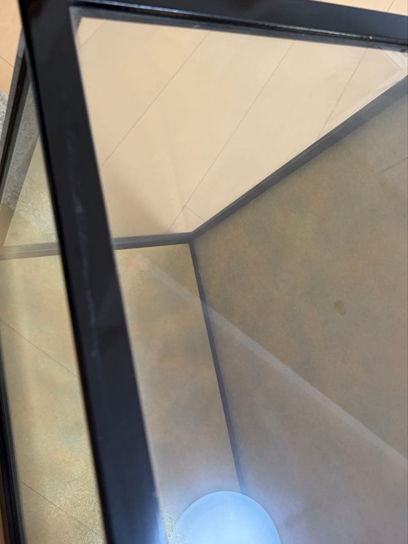 京甲冑 竹麻呂作 兜飾り 五月人形 本水晶・正絹・白檀塗 ガラスケース入り