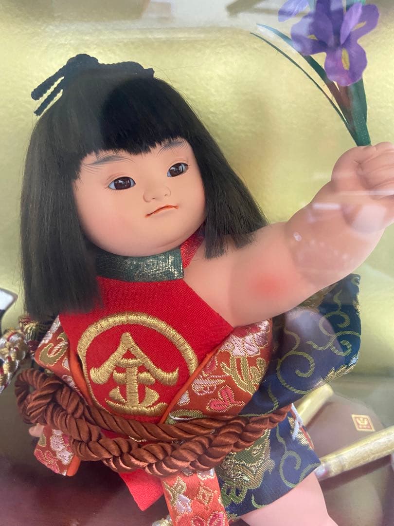 五月人形 金太郎 久月 ケース入り 新品未使用 展示品 端午の節句 子供の日