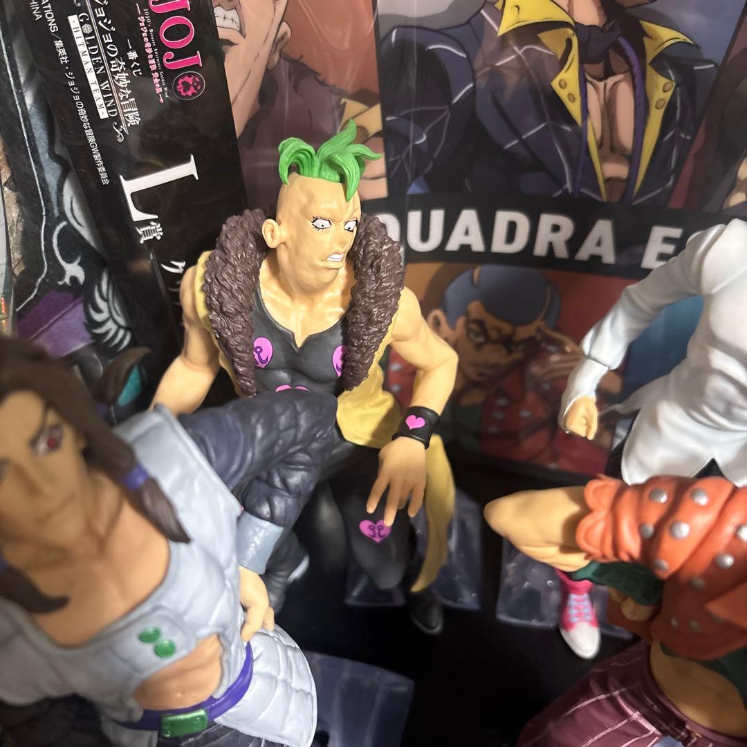 一番くじ ジョジョの奇妙な冒険 GOLDEN WIND -HITMAN TEAM