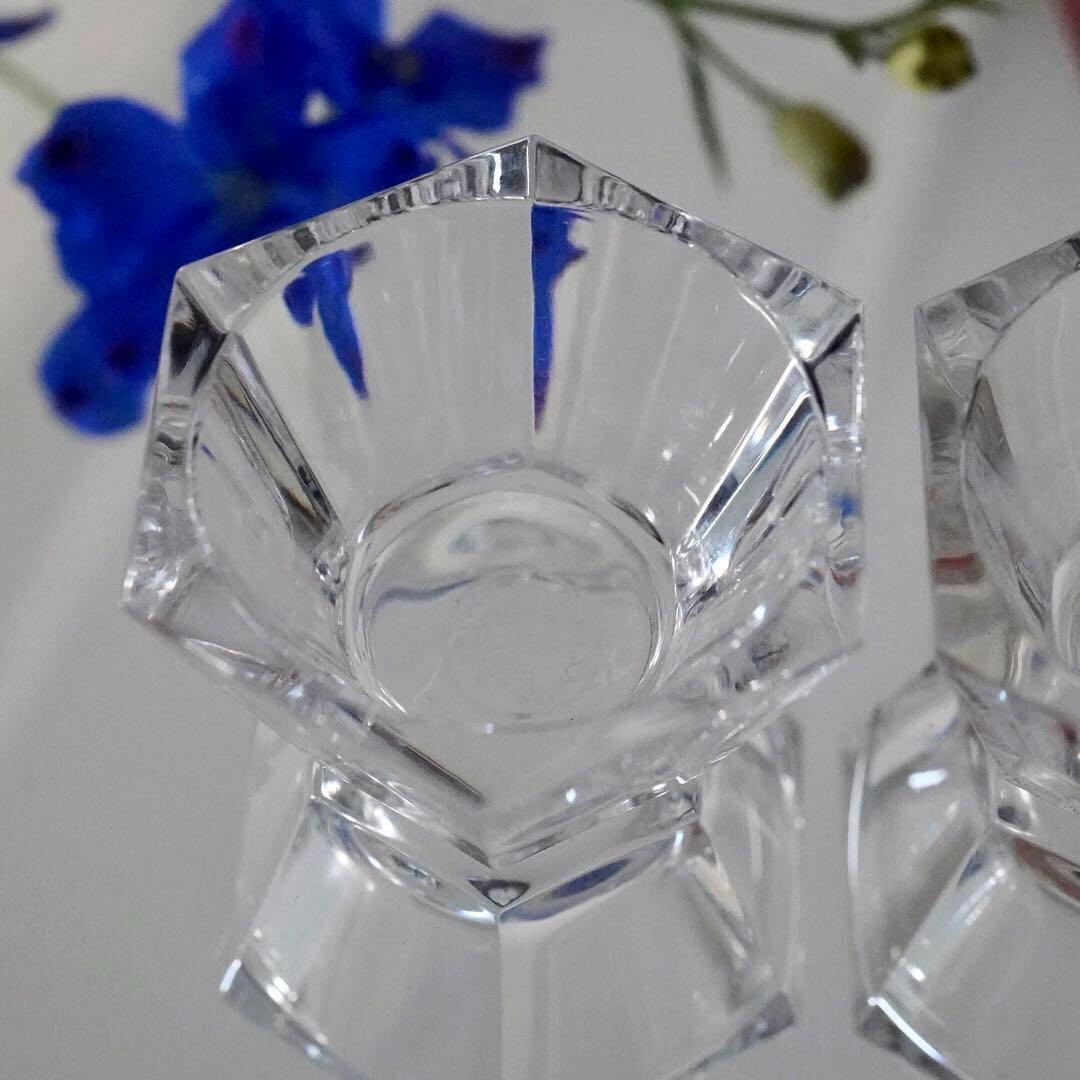 美品☆オールド バカラ アルクール ミズーリ ソルト＆ペッパー 塩胡椒