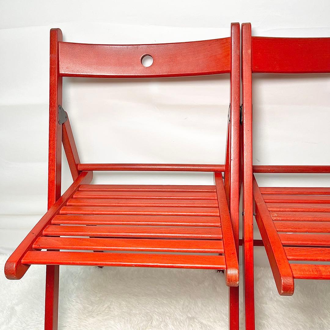 IKEA イケア TERJE テリエ 折りたたみチェア 4脚セット