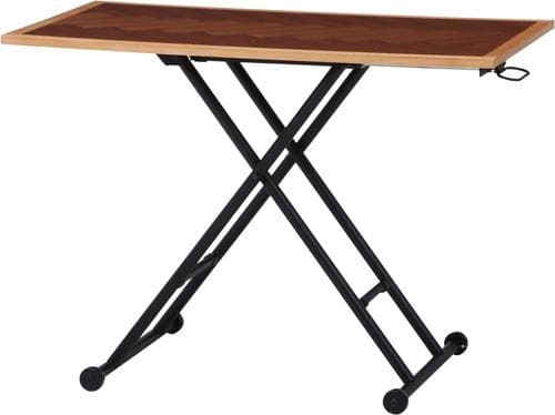 《新品・送料無料》昇降テーブル　シルビア　ツートン