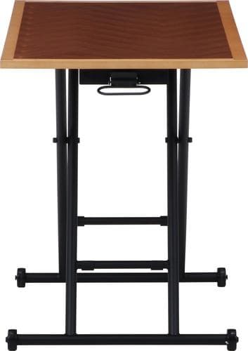 《新品・送料無料》昇降テーブル　シルビア　ツートン