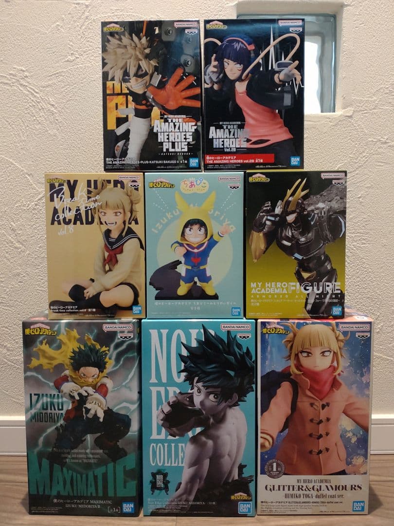 未開封ヒロアカフィギュア　トガBreak　爆豪アメイジング　ちあぴこ　デク　他