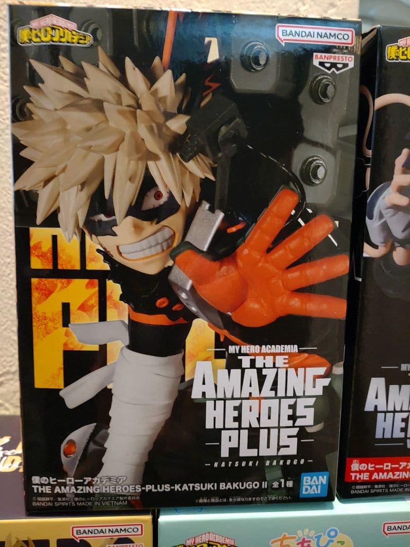 未開封ヒロアカフィギュア　トガBreak　爆豪アメイジング　ちあぴこ　デク　他