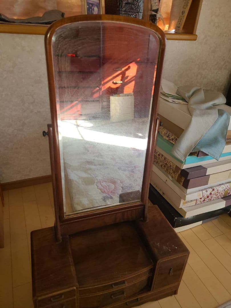 箪笥の松本【引取り限定】 鏡台 ドレッサー レトロ