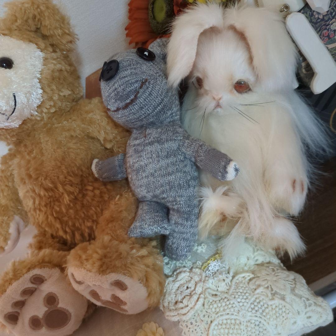 アートドール ダッフィー うさぎ テディベア サッカー ミンク調