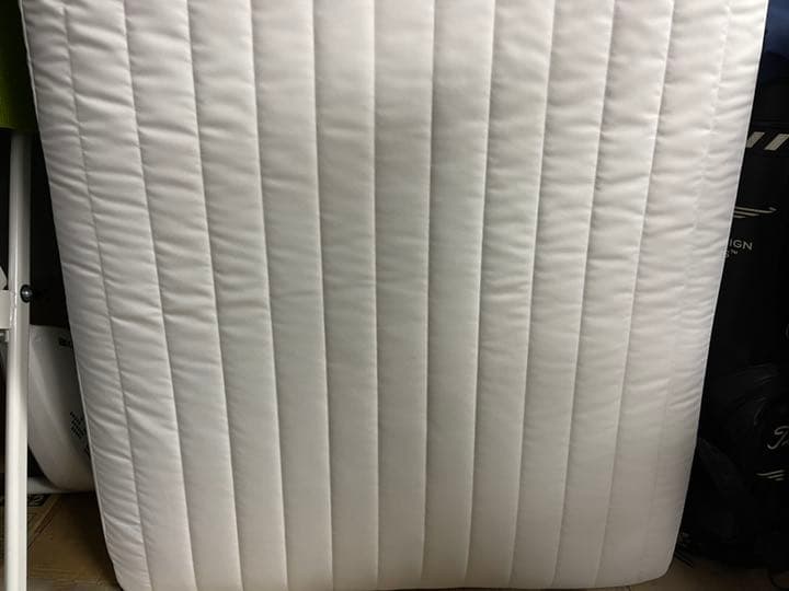 【直接引取可】無印良品　シングル脚付マットレス　ポケットコイル