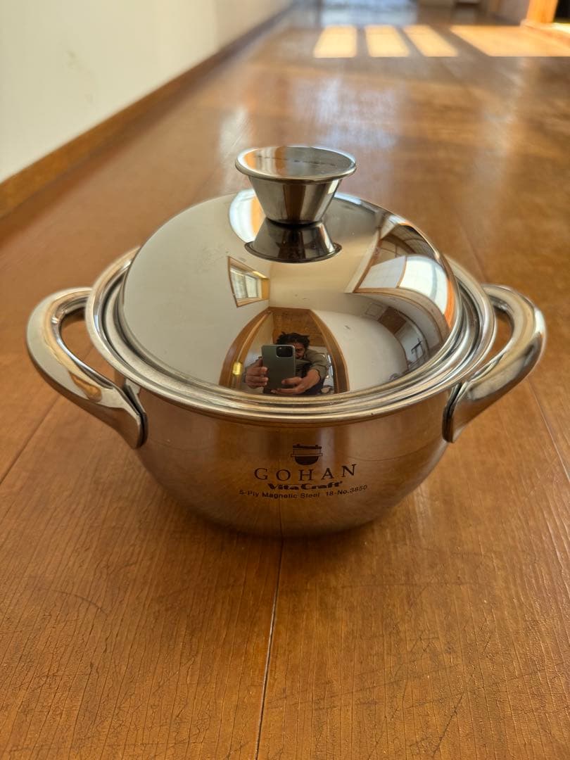 ビタクラフト ごはん鍋　白米3合