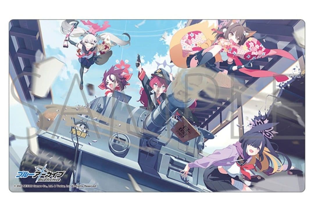 ブルーアーカイブ ブルアカ 公式 プレイマット 不忍ノ心 イズナ チセ