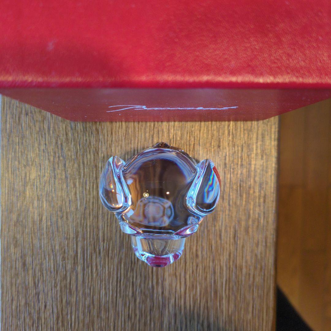 バカラ クリスタル犬の置物