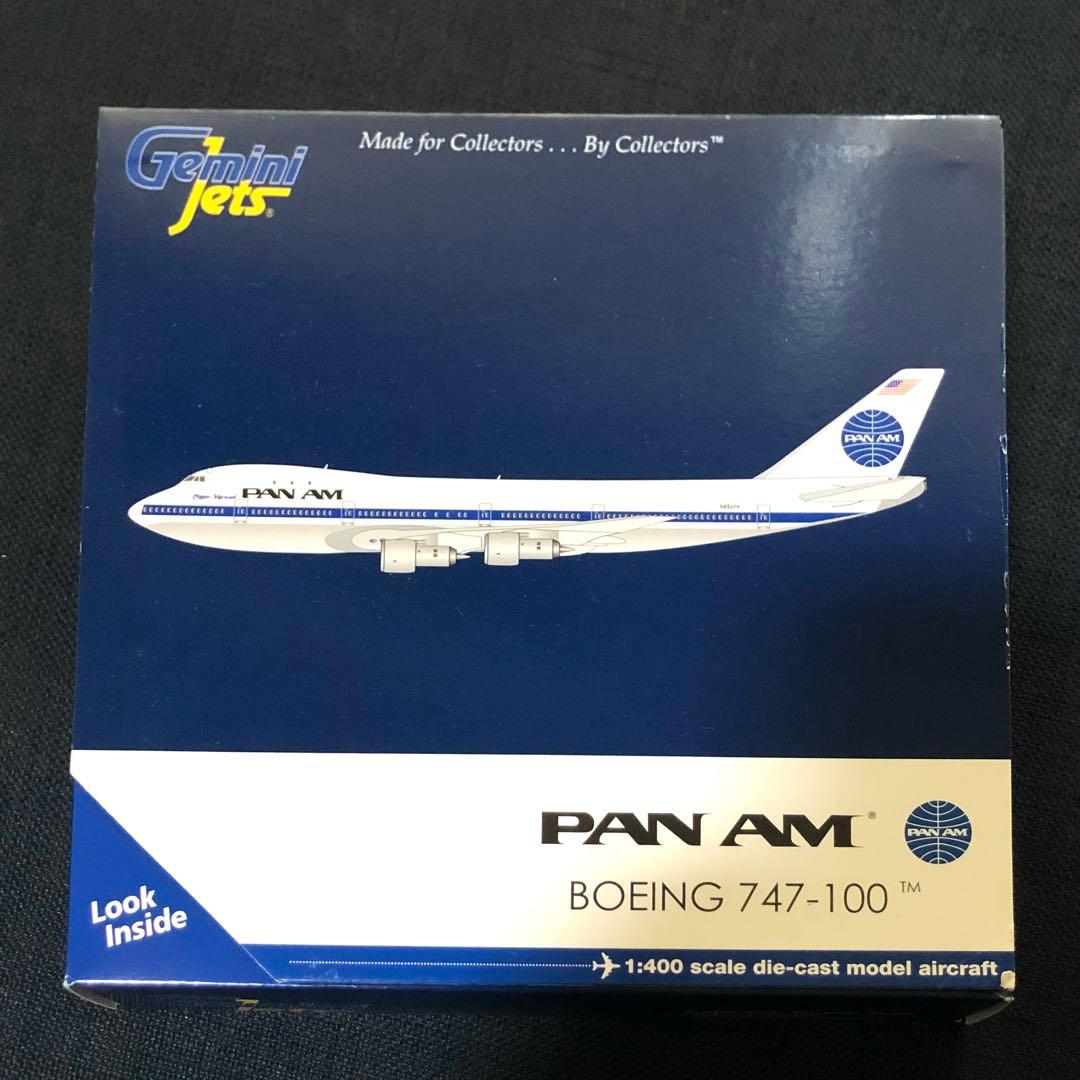 パンナム B747-100 Gemini Jets 1/400 ダイキャスト - メルカリ