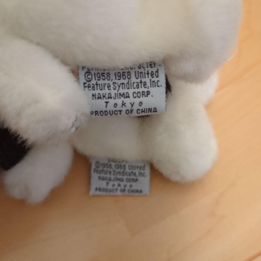 《希少レア》スヌーピーとベル ぬいぐるみ ビンテージ ヴィンテージ 1986年製