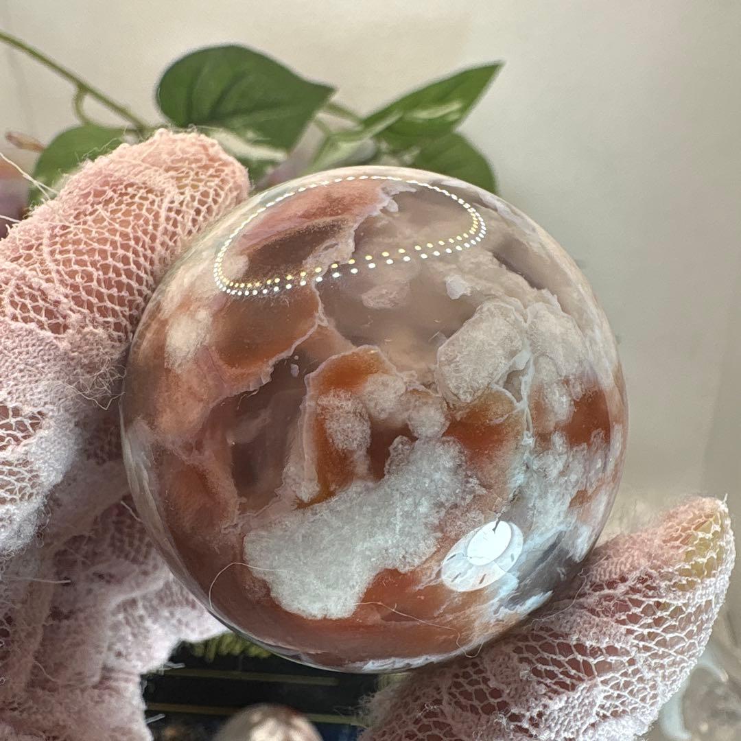 kei☆様ベビーピンクセレナイトハート♡♡No.1914