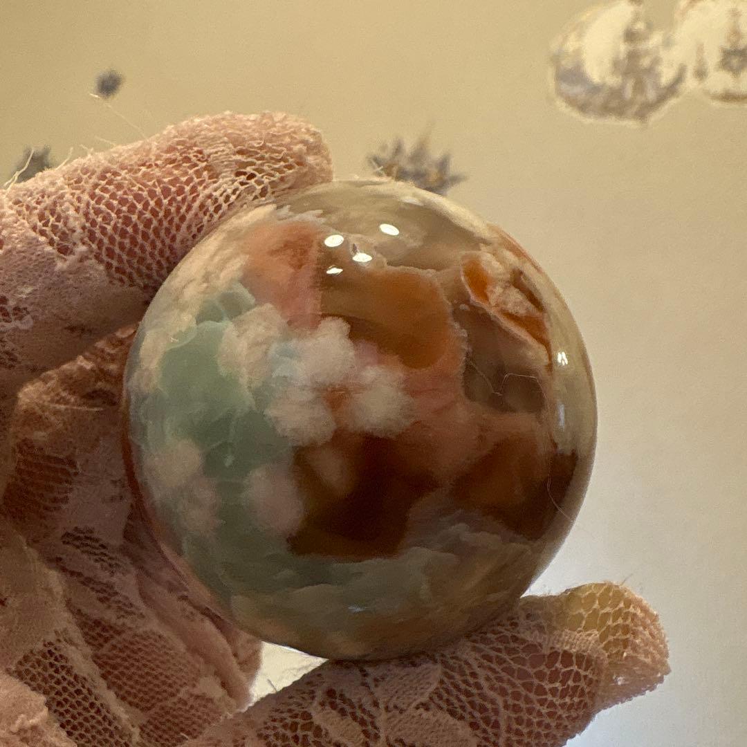 kei☆様ベビーピンクセレナイトハート♡♡No.1914