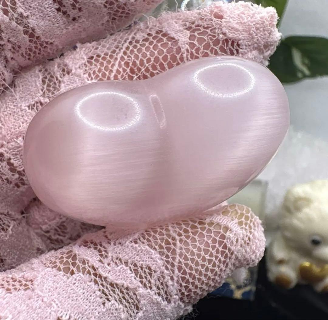 kei☆様ベビーピンクセレナイトハート♡♡No.1914