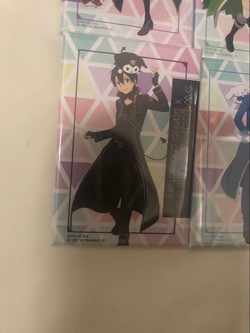 ソードアート・オンライン 有楽町マルイ サンリオ スクエア缶バッジ