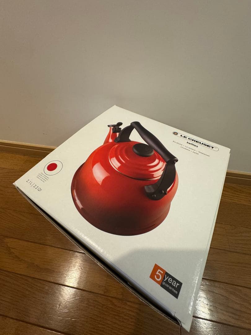 LE CREUSET ケトル 2.1L 赤