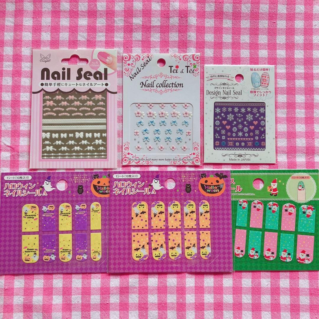 ♡ マニキュア&ネイルシール 計34点セット♪ ♡