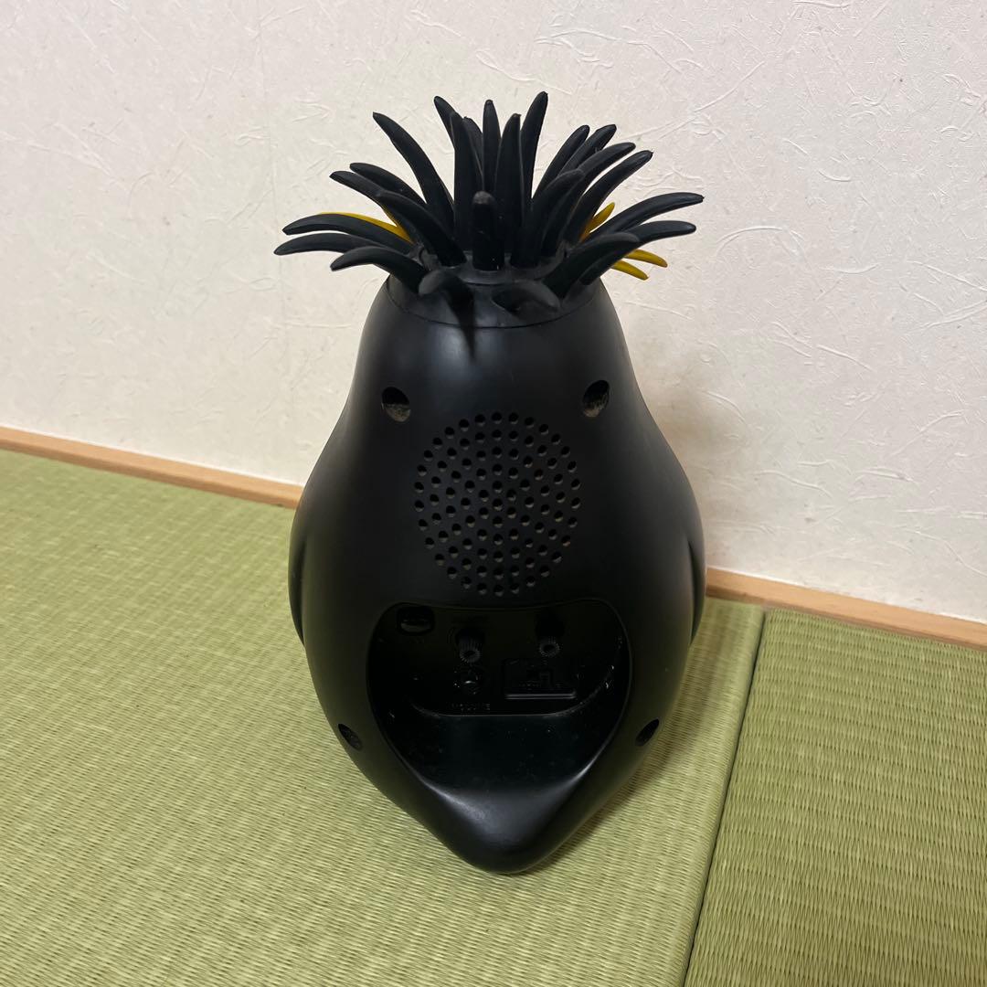 リズム時計工業 イワトビペンギン目覚まし時計 置き時計 おしゃべり