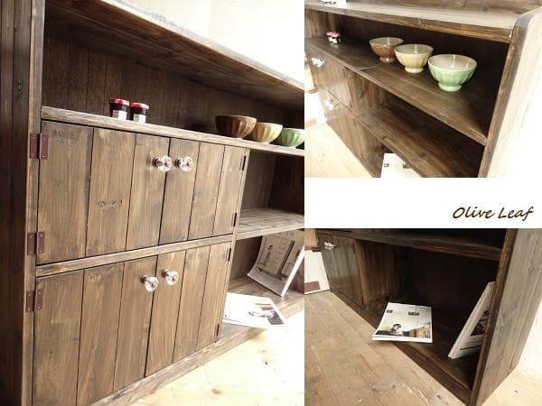 サイズ、デザインオーダー可●超ワイドキャビネット●エスプレッソ●受注製作