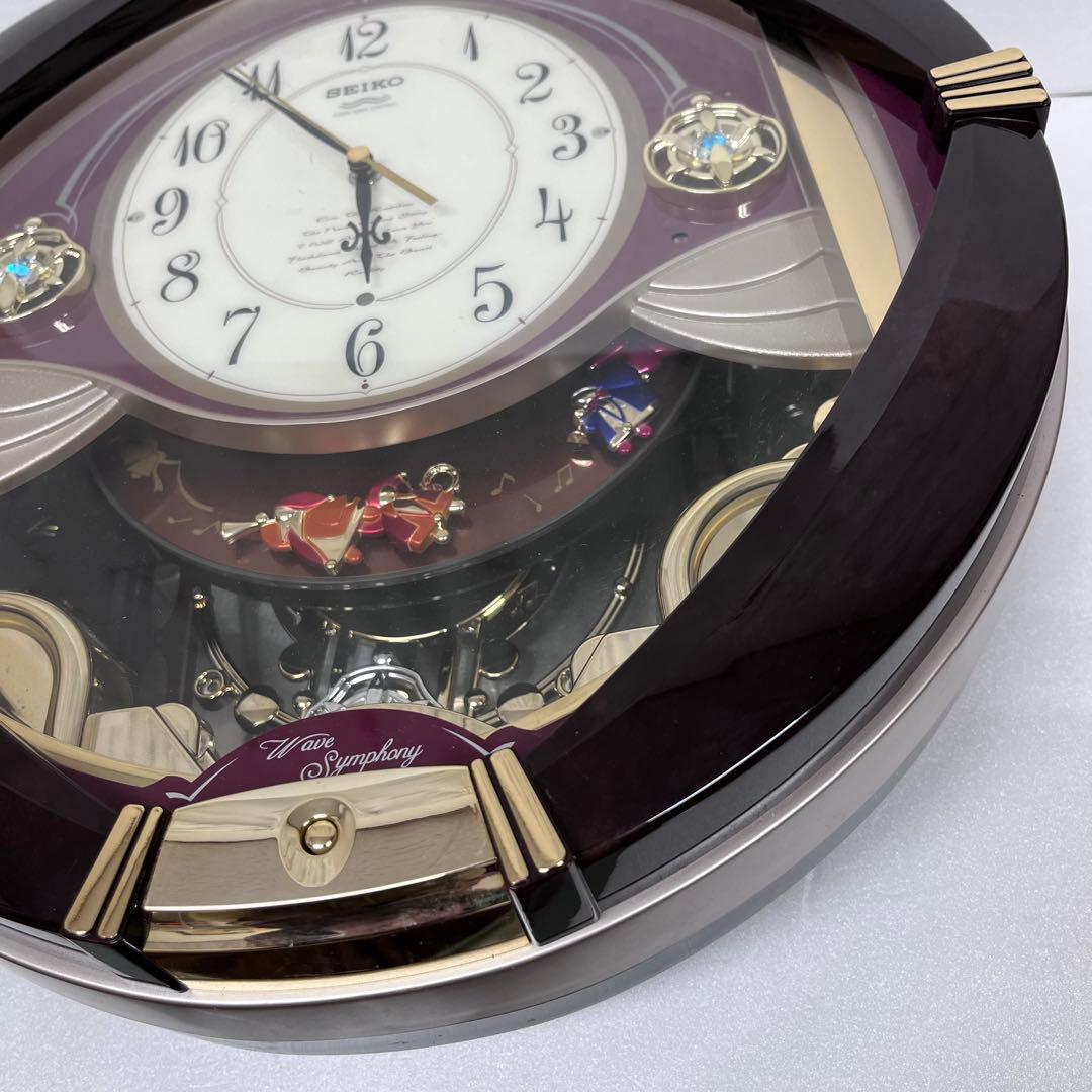 動作品 SEIKO セイコー ウェーブシンフォニー からくり時計 RE553B